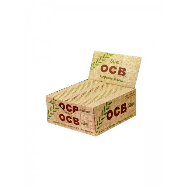 OCB Organic Hemp King Size Slim Papers 50er Box