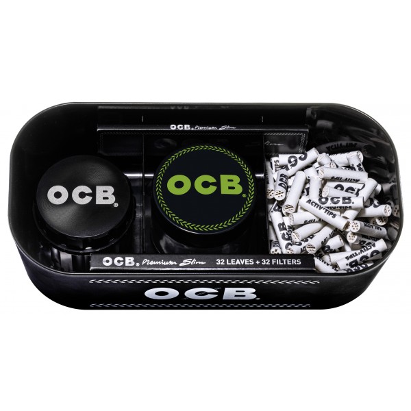 OCB Rolling Box inkl. Tray befüllt