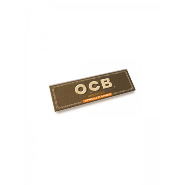 OCB unbleached Virgin Single Papers 50er Box