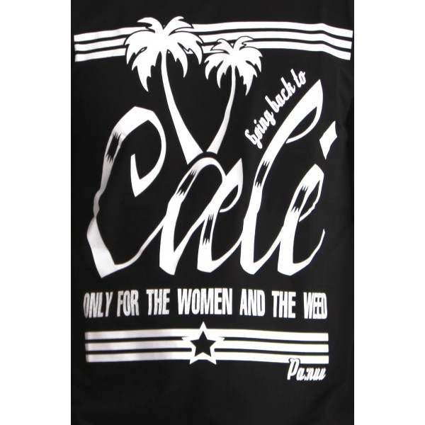 PANUU Cali Tee (schwarz), T-Shirt Print