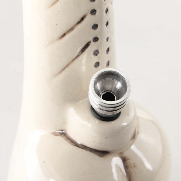 Penis Bong Keramik weiß