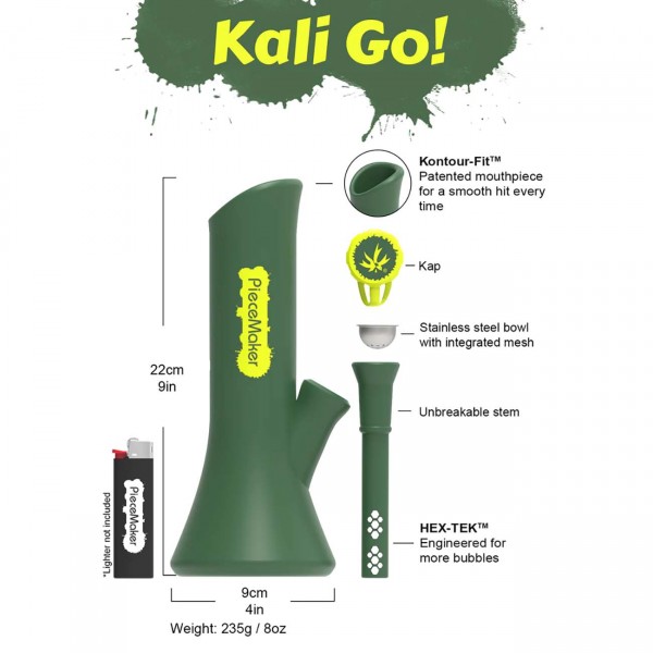 PieceMaker Silikonbong Kali Go Bouldering blau