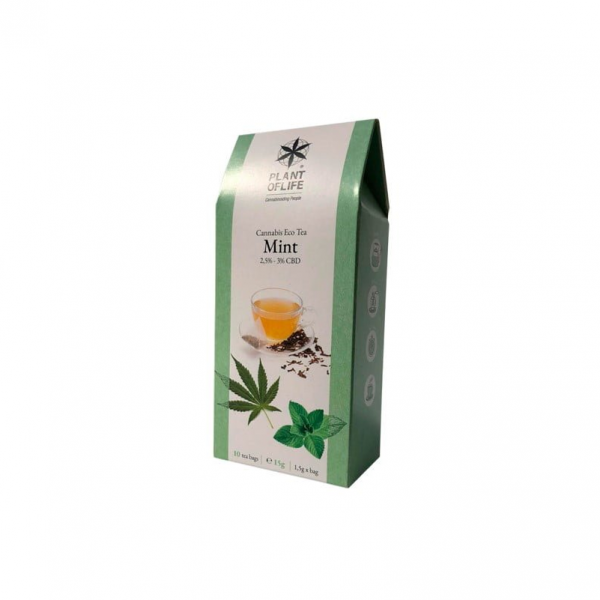 Plant of Life 2,5% - 3% CBD Infusion Tee Minze