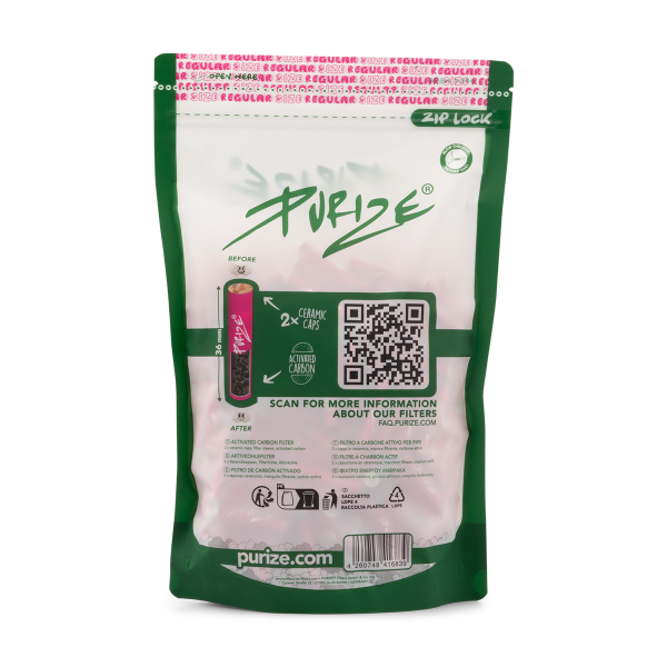 250 PURIZE REGULAR Size Aktivkohle Filter