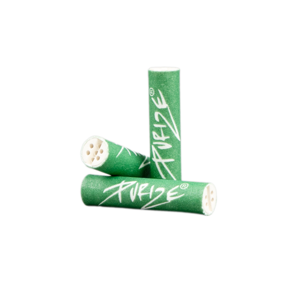 PURIZE XTRA Slim Size Aktivkohle Filter grün