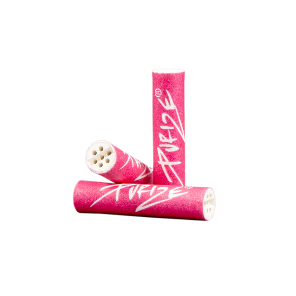 PURIZE XTRA Slim Size Aktivkohle Filter pink