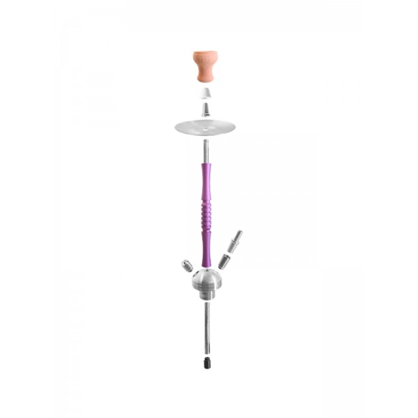 Kaya Shisha Purple WSP1 INOX Tradi Castor Lila 2s teile