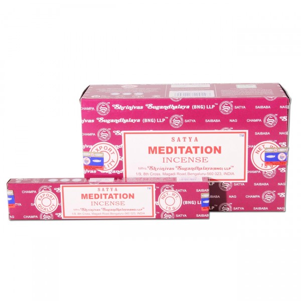 Satya Räucherstäbchen Meditation 15 g