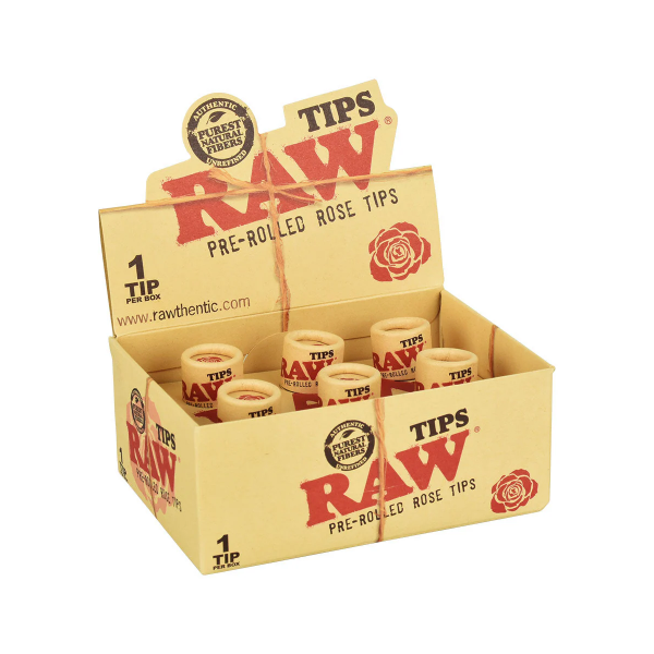 RAW Prerolled Rose Tips rot