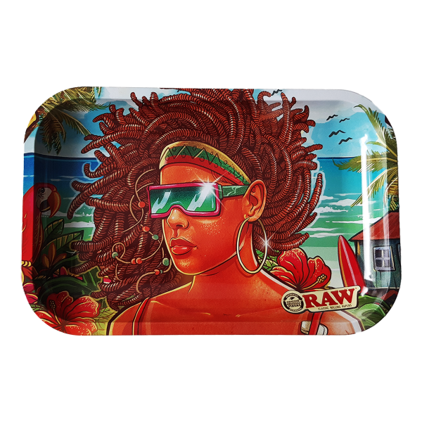 RAW Rolling Tray "Brazil 3" Drehunterlage small