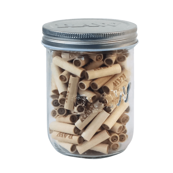 RAW Uncoated Tree Tips 135er Glas