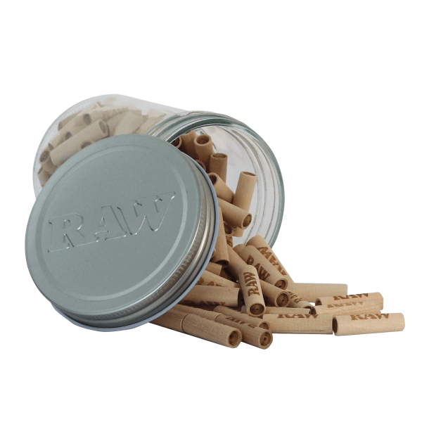 RAW Uncoated Tree Tips 135er Glas