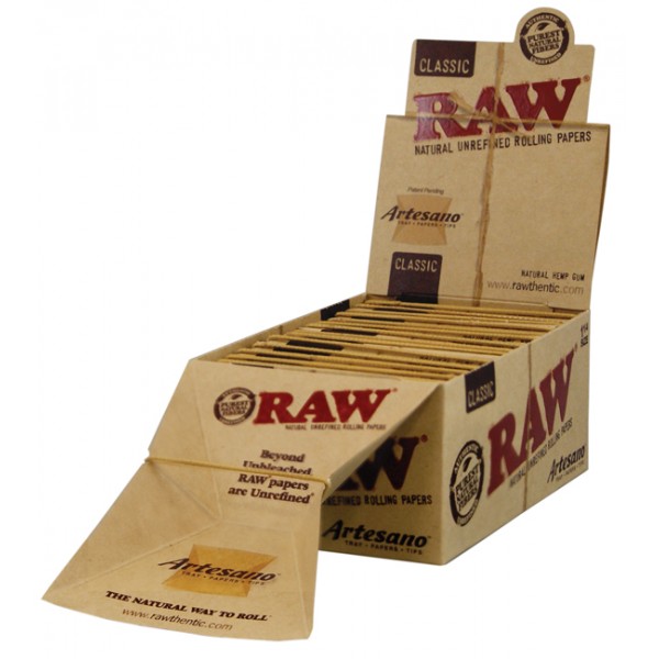 RAW Artesano 1 1/4 Papers + Tips Heftchen einzeln