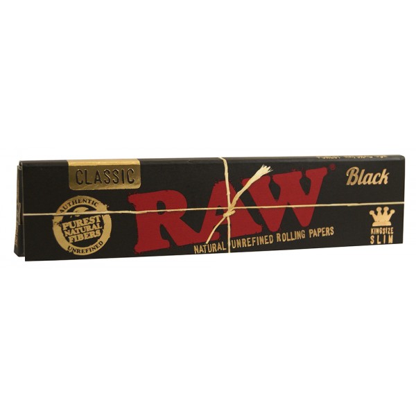 RAW Black King Size Slim Großpackung