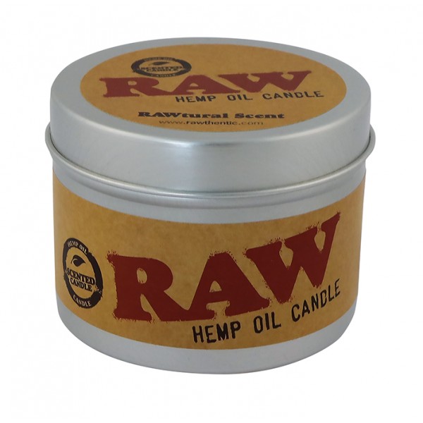 RAW Hemp Oil Candle Duftkerze