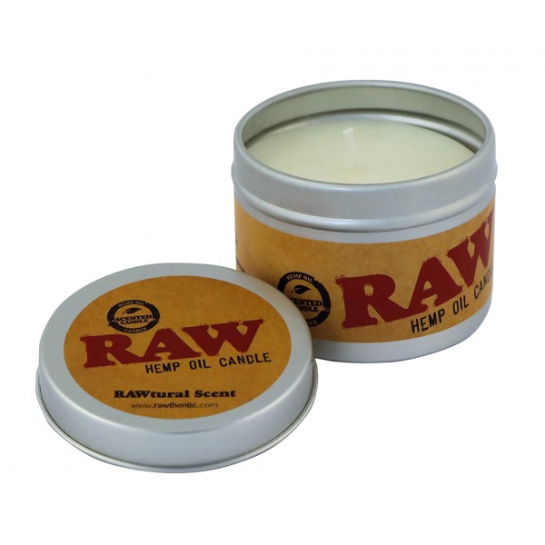 RAW Hemp Oil Candle Duftkerze