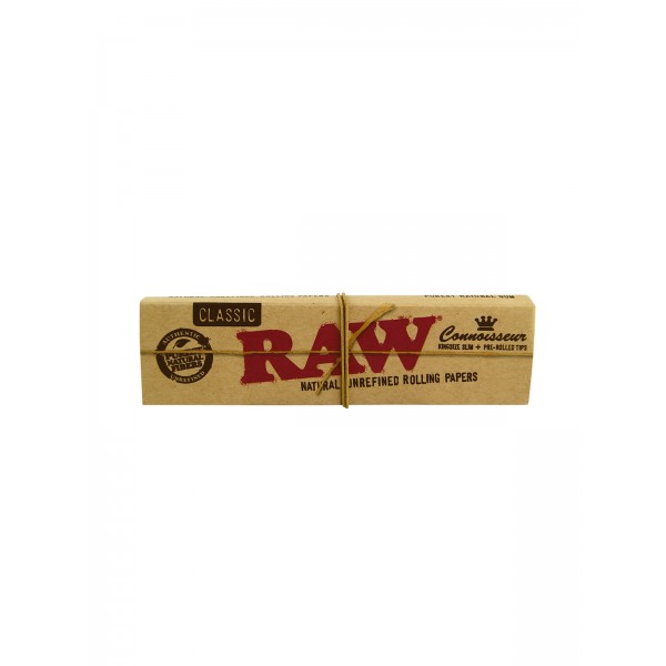 RAW Connoisseur King Size slim + prerolled Tips 