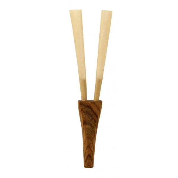 RAW DOUBLE BARREL Holz Zigarettenhalter King Size