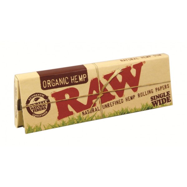 RAW Organic Single Wide Papers Heftchen einzeln (Papers)