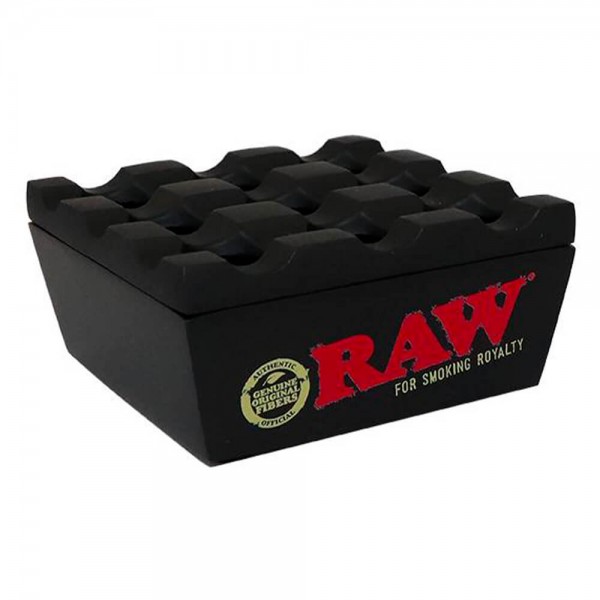 RAW Regal Metal Aschenbecher schwarz