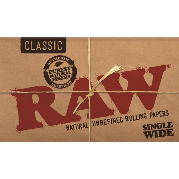 RAW Classic Single Wide Double Papers Heftchen einzeln