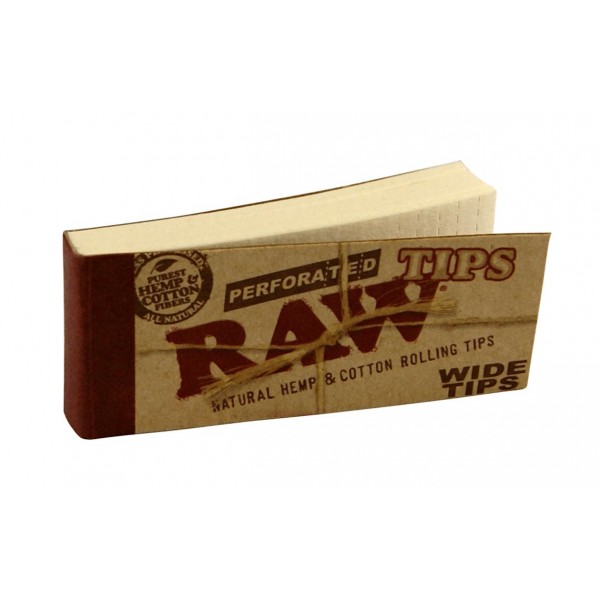 RAW Perforated Wide Tips Heftchen einzeln
