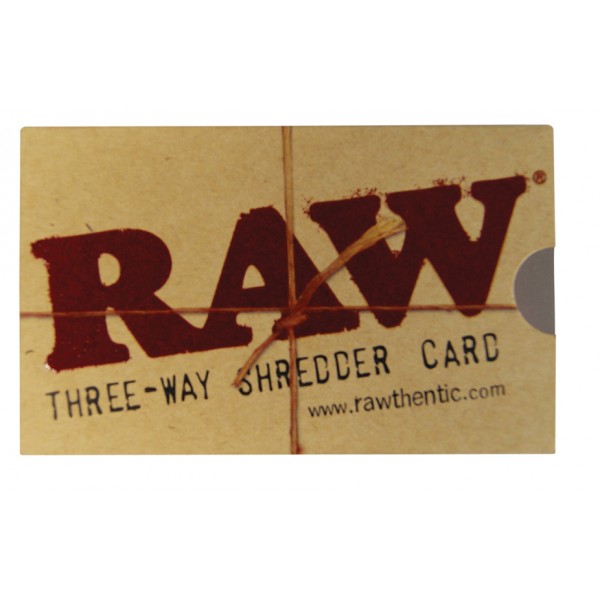 RAW Shredder Card