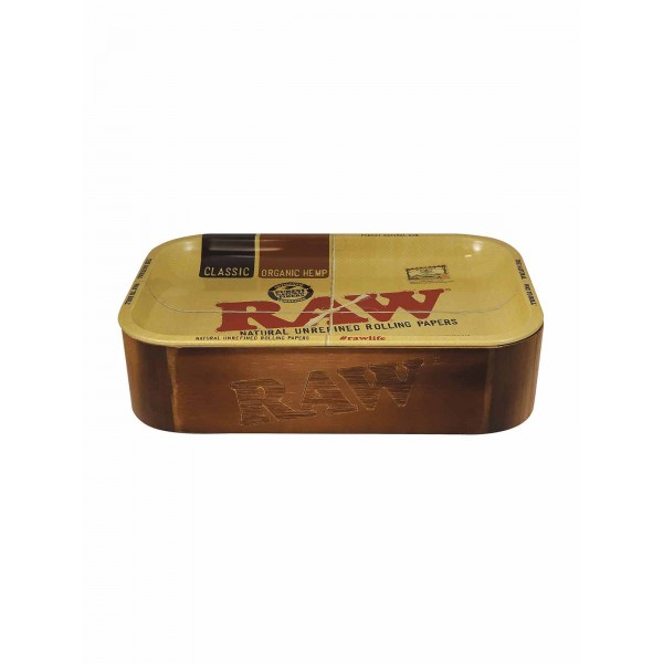 RAW Wooden Cache Box front