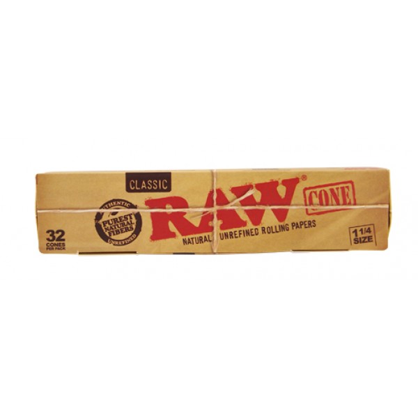 RAW Classic Cones 1 1/4 Size 32er Pack 