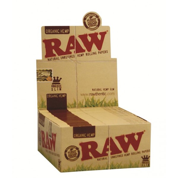 RAW Organic King Size Slim Großpackung