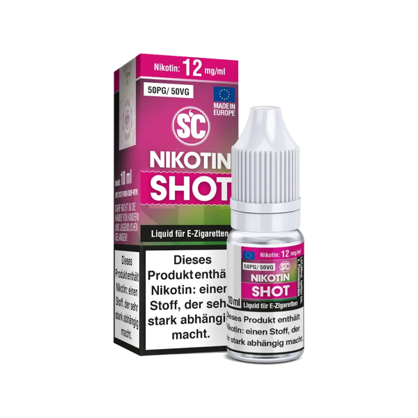 SC Nikotin Shot 12 mg 50PG/50VG 10 ml