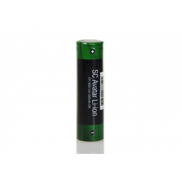 SC Avatar Li-ion E-Zigaretten Akku 18650 3.7V 2000mAh 