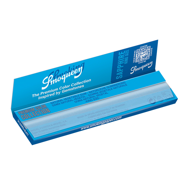 Smoking Smoqueen Sapphire King Size Heftchen einzeln