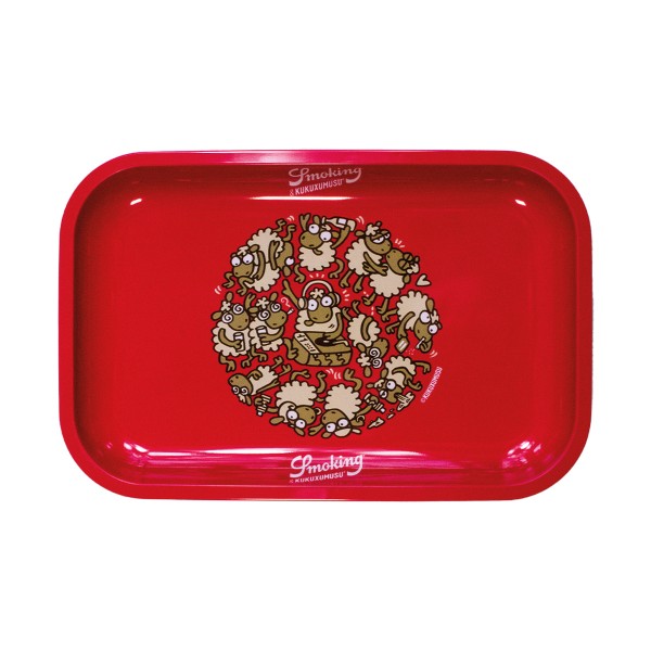 Smoking Metal Rolling Tray Kukuxumusu small