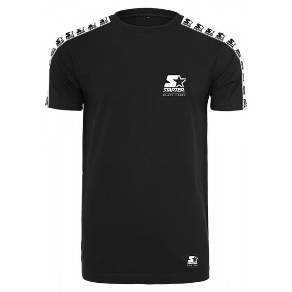 Starter Logo Taped Tee schwarz