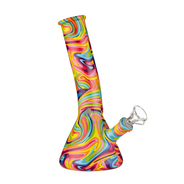 Super Heroes Mini Ice Bong bunt 19,5 cm