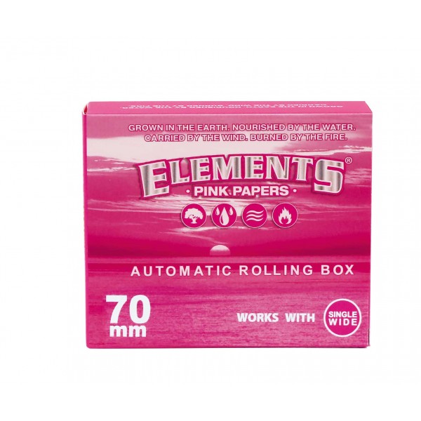 Elements automatische Rollbox 70 mm pink