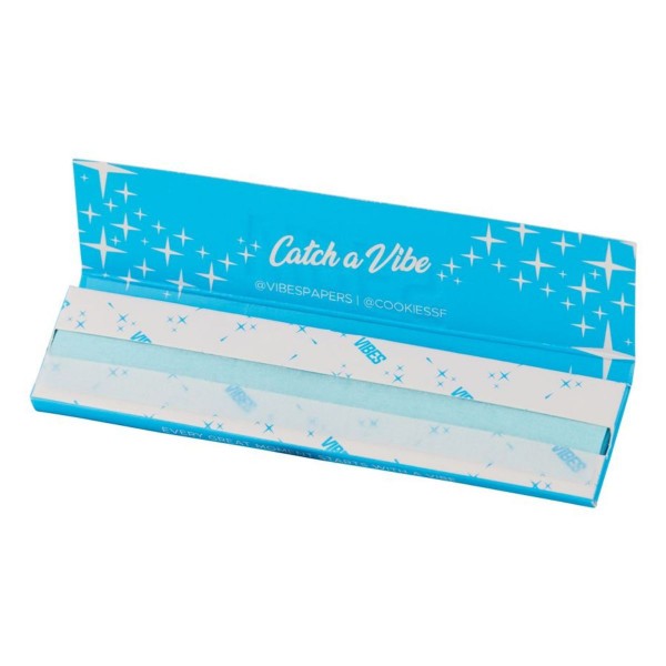 VIBES x Cookies Ultra Thin King Size Slim Papers Heftchen einzeln