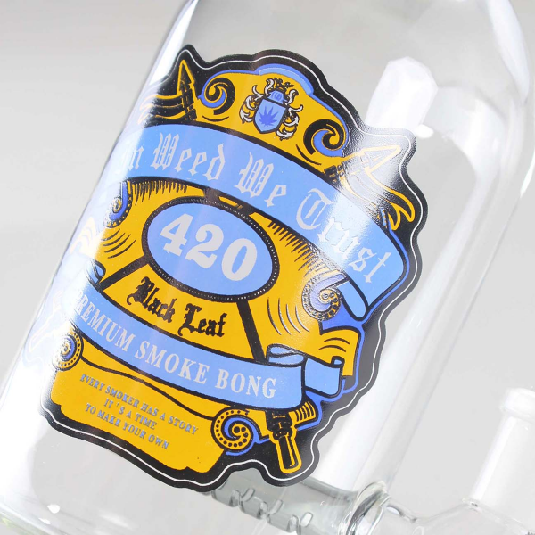 Black Leaf Flaschenbong "Whisky No.2" 14,5