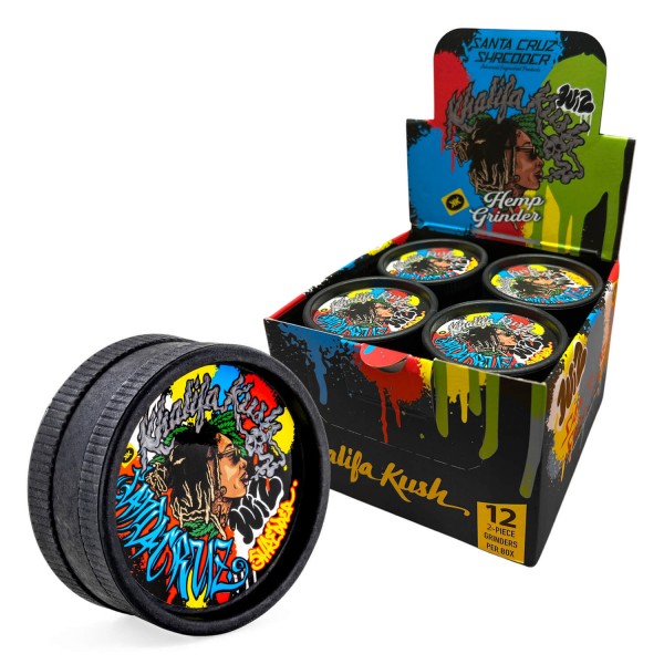 Santa Cruz Wiz Khalifa Bio Hanf Grinder 2-teilig