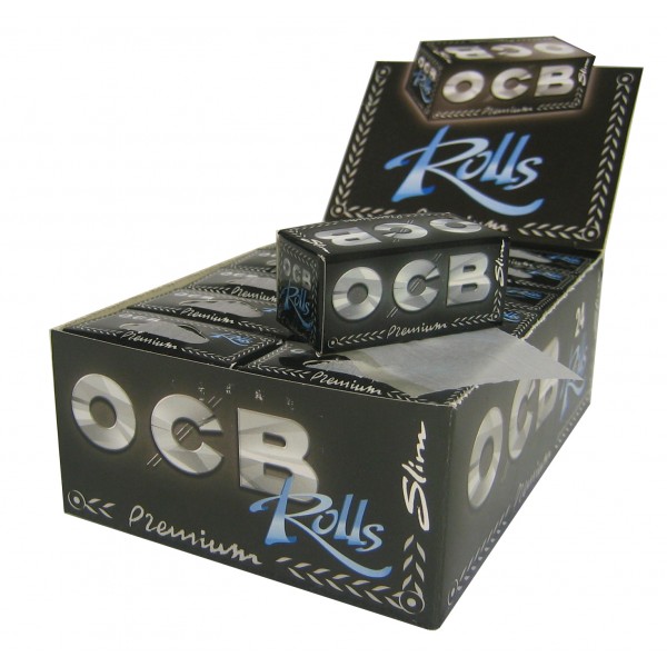 OCB Premium Slim Rolls 4 m 24er Box Großpackung