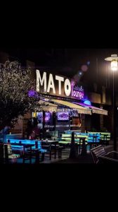 Mato Lounge Dortmund Eingang Laterne Nacht