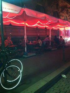 Außen Terrasse Shisha Bar Sesamé
